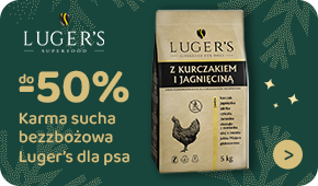 Karma sucha dla psa Luger's promocja - 50 %